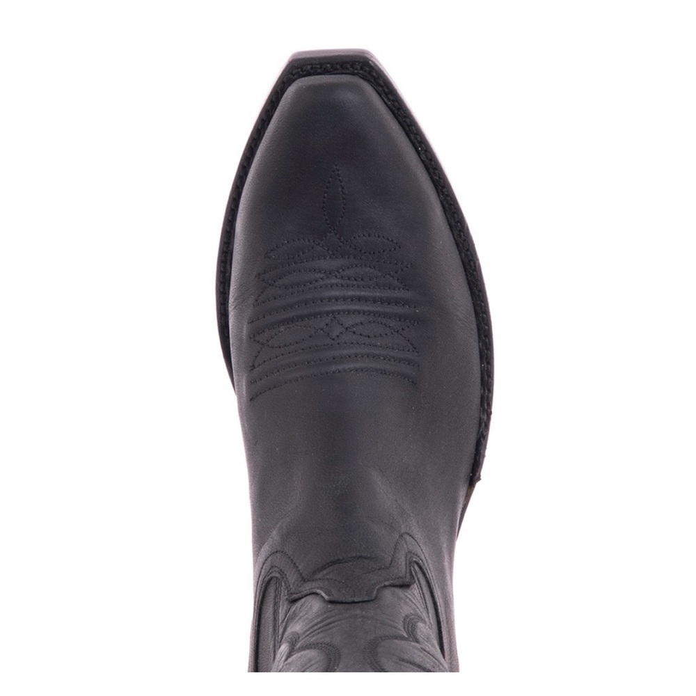 Burns 1876 Goat Leather 13” Mad Dog Winn Stitching Cowboy Boot 7.5 C - Like New! - Picture 9 of 12